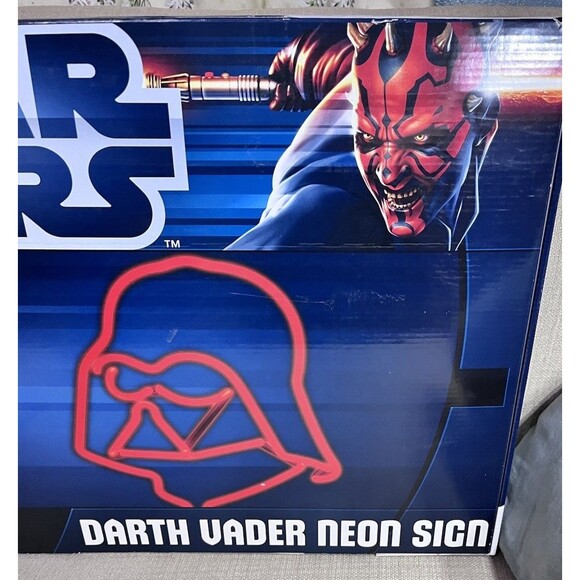 Star Wars Darth Vader Sith Neon Sign 11.5 Tall w/Stand Brand New - Picture 2 of 4